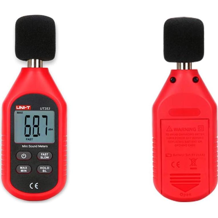 Medidor de Decibelios UNI-T UT353BT Bluetooth 30-130 dB