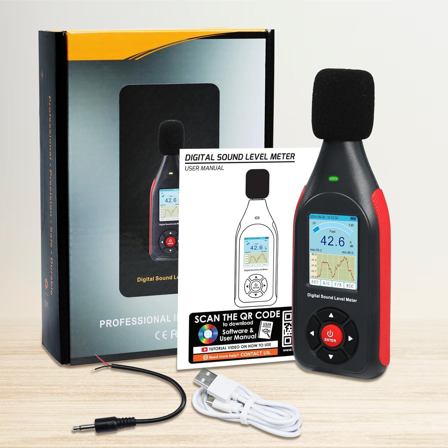 Medidor de Decibelios Digital Danoplus KIB0441 30-130dB