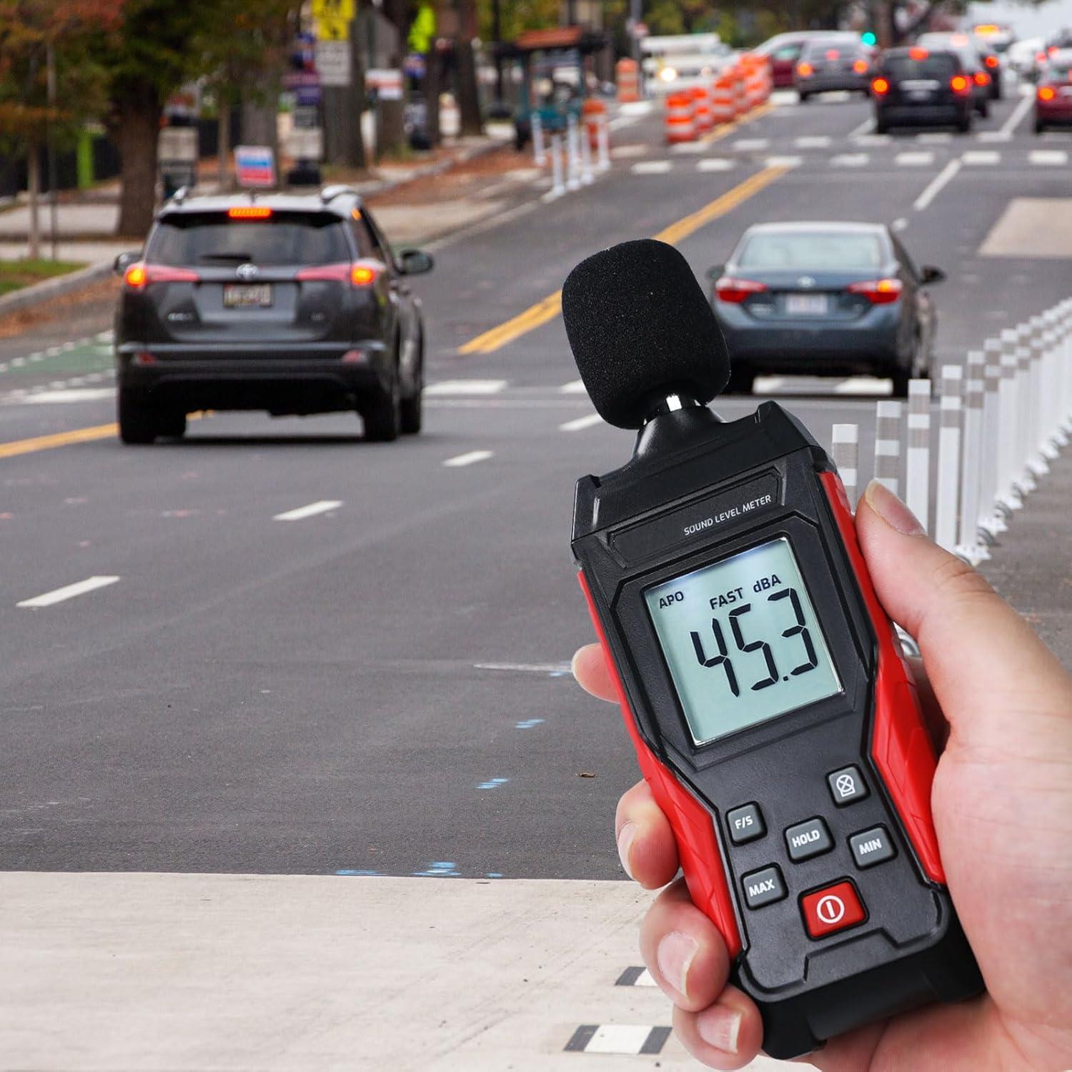 Medidor de Decibelios Portátil Landtek SLM-417 30-130 dBA