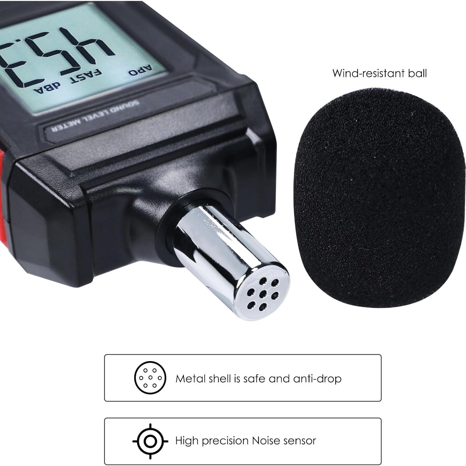 Medidor de Decibelios Portátil Landtek SLM-417 30-130 dBA