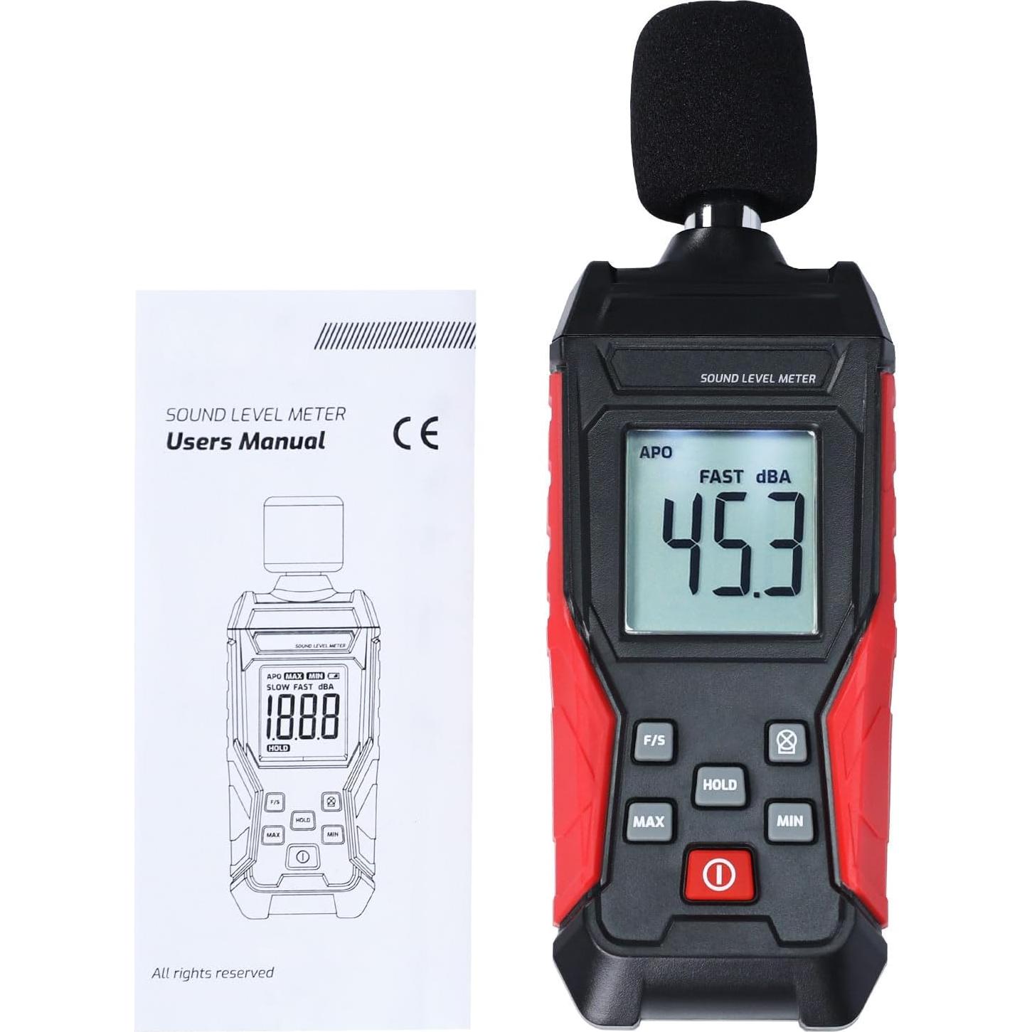 Medidor de Decibelios Portátil Landtek SLM-417 30-130 dBA