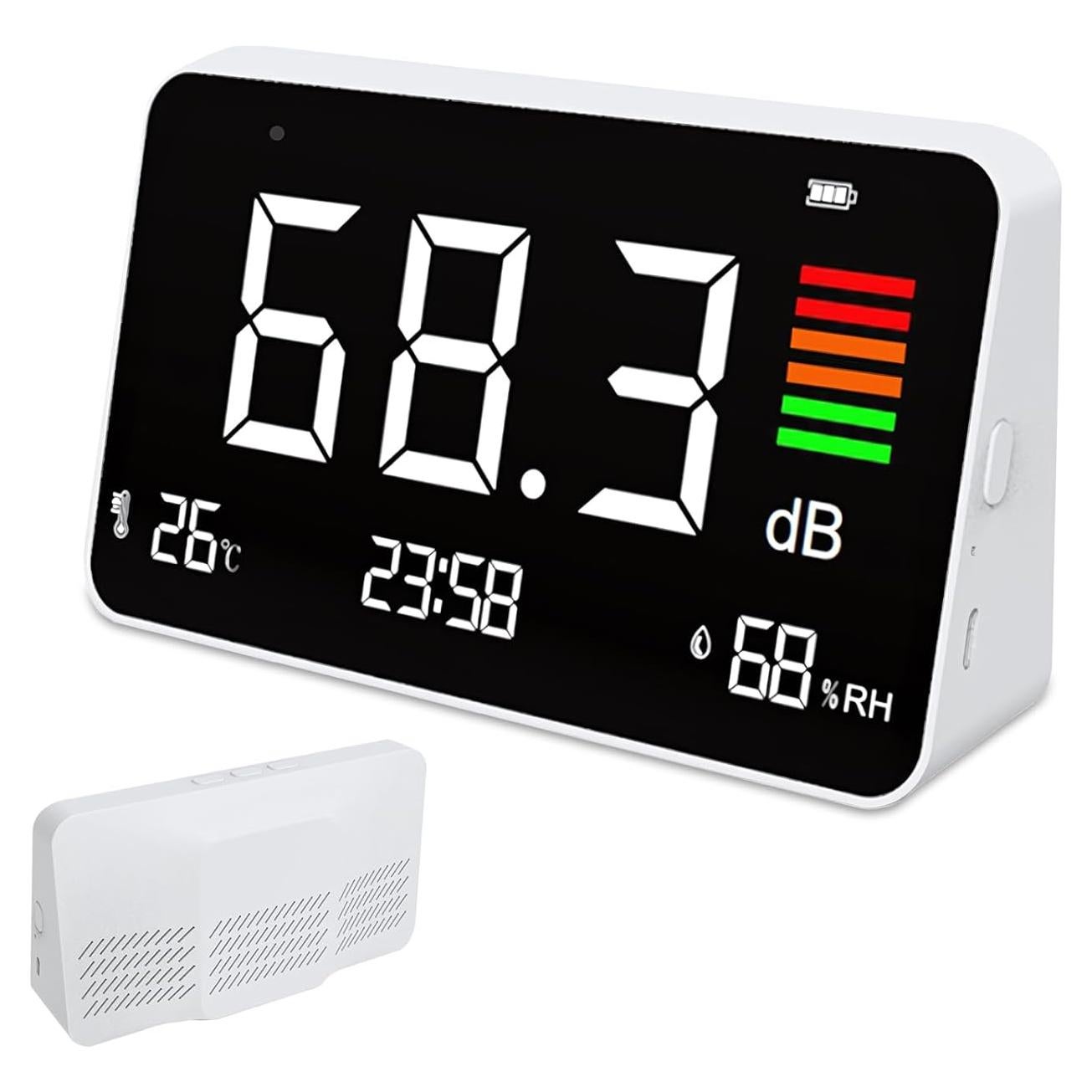 Medidor de Decibelios Digital YIK TUNG 5 en 1 30-130 dB