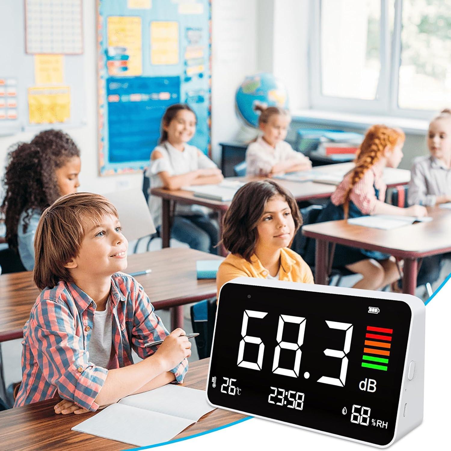 Medidor de Decibelios Digital YIK TUNG 5 en 1 30-130 dB