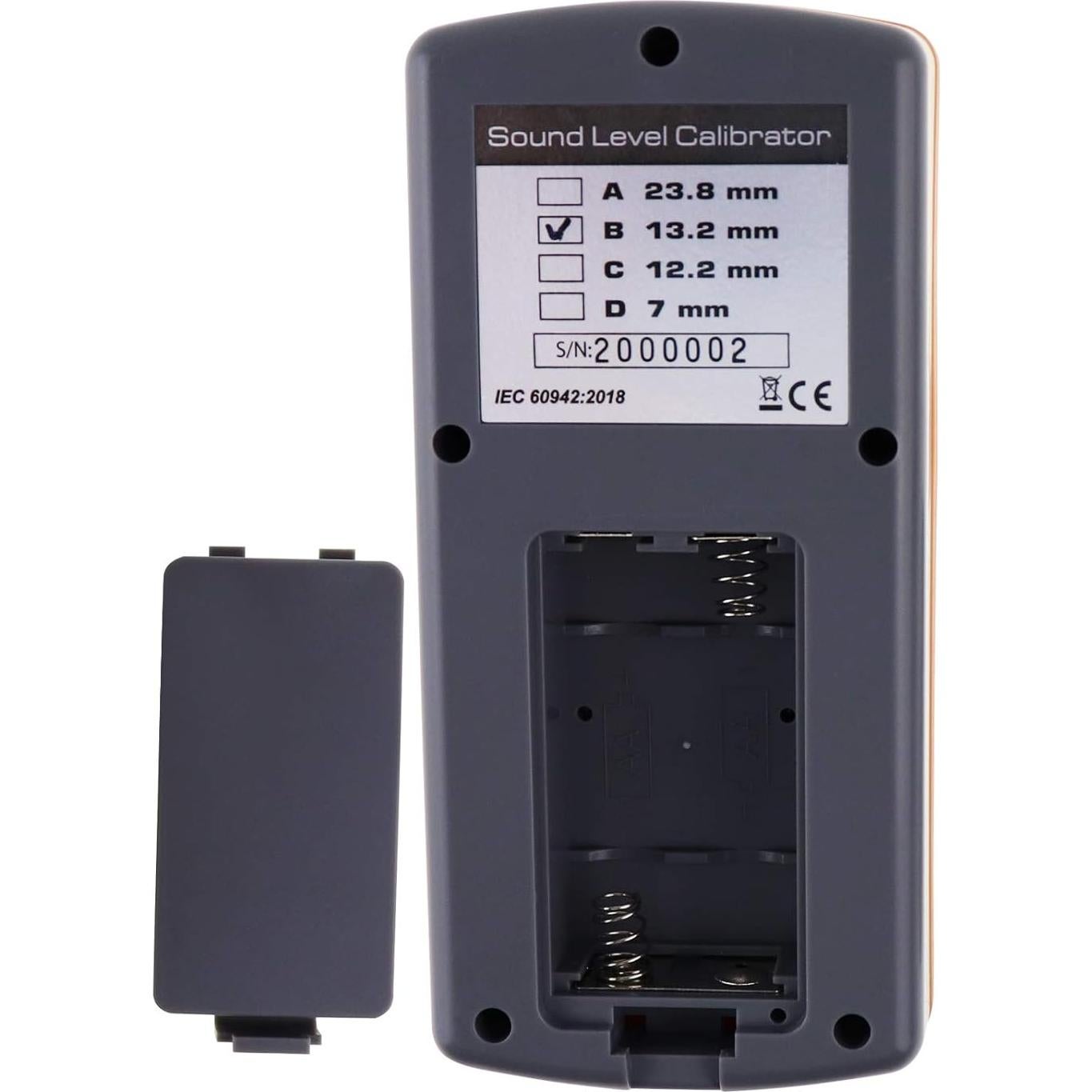 Calibrador de Nivel de Sonido TekcoPlus TK305PLUS 94dB-114dB