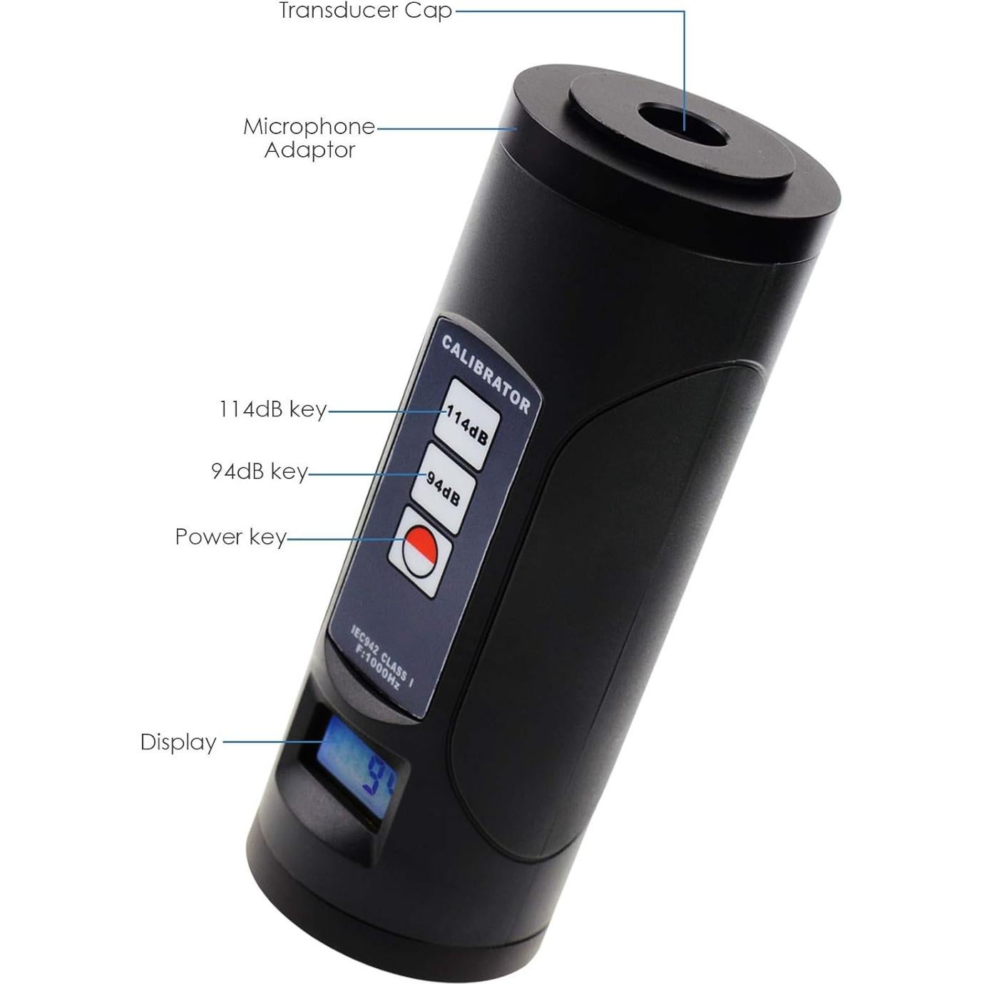 Calibrador de Nivel de Sonido TekcoPlus SLTK-885B 94-114dB