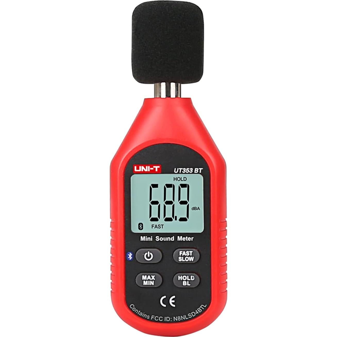 Medidor de Decibelios UNI-T UT353BT Bluetooth 30-130 dBA