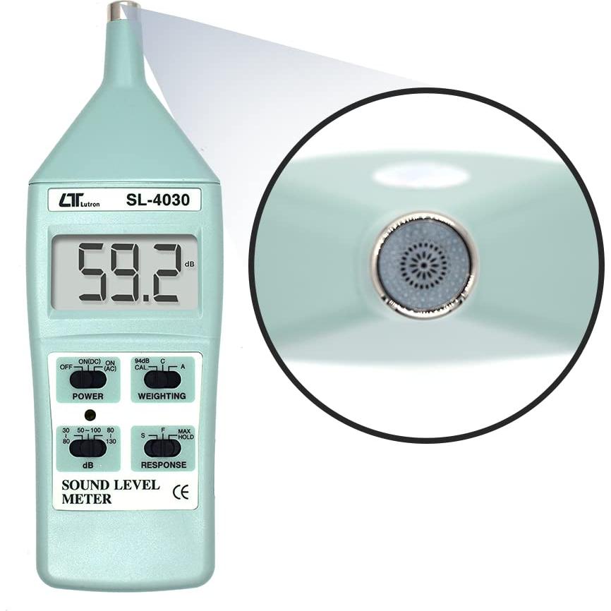 Medidor de Decibelios Profesional INSTRUKART SL-4030 30-130 dB