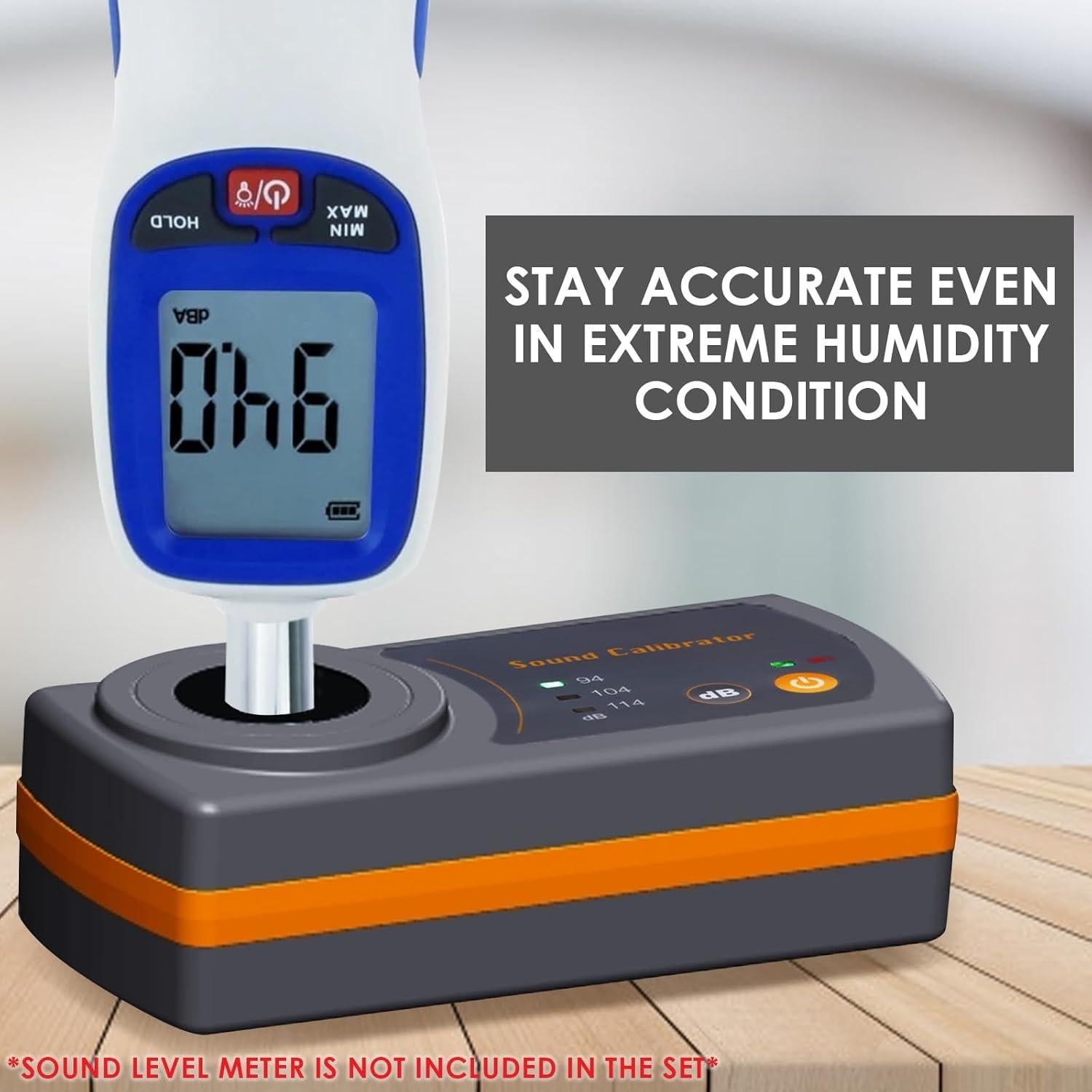 Calibrador de Nivel de Sonido Gain Express 8930B 114dB 104dB 94dB