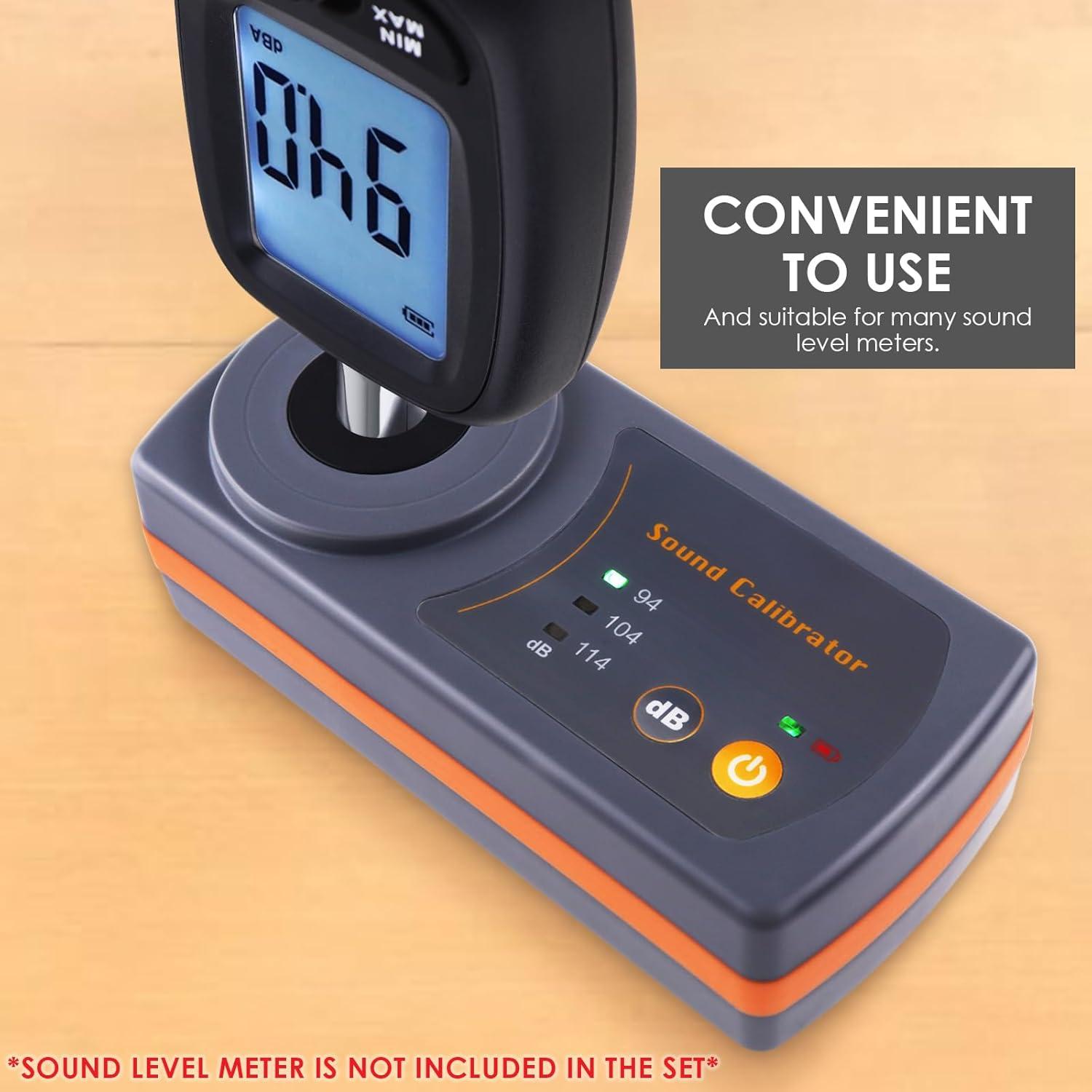 Calibrador de Nivel de Sonido Gain Express 8930B 114dB 104dB 94dB