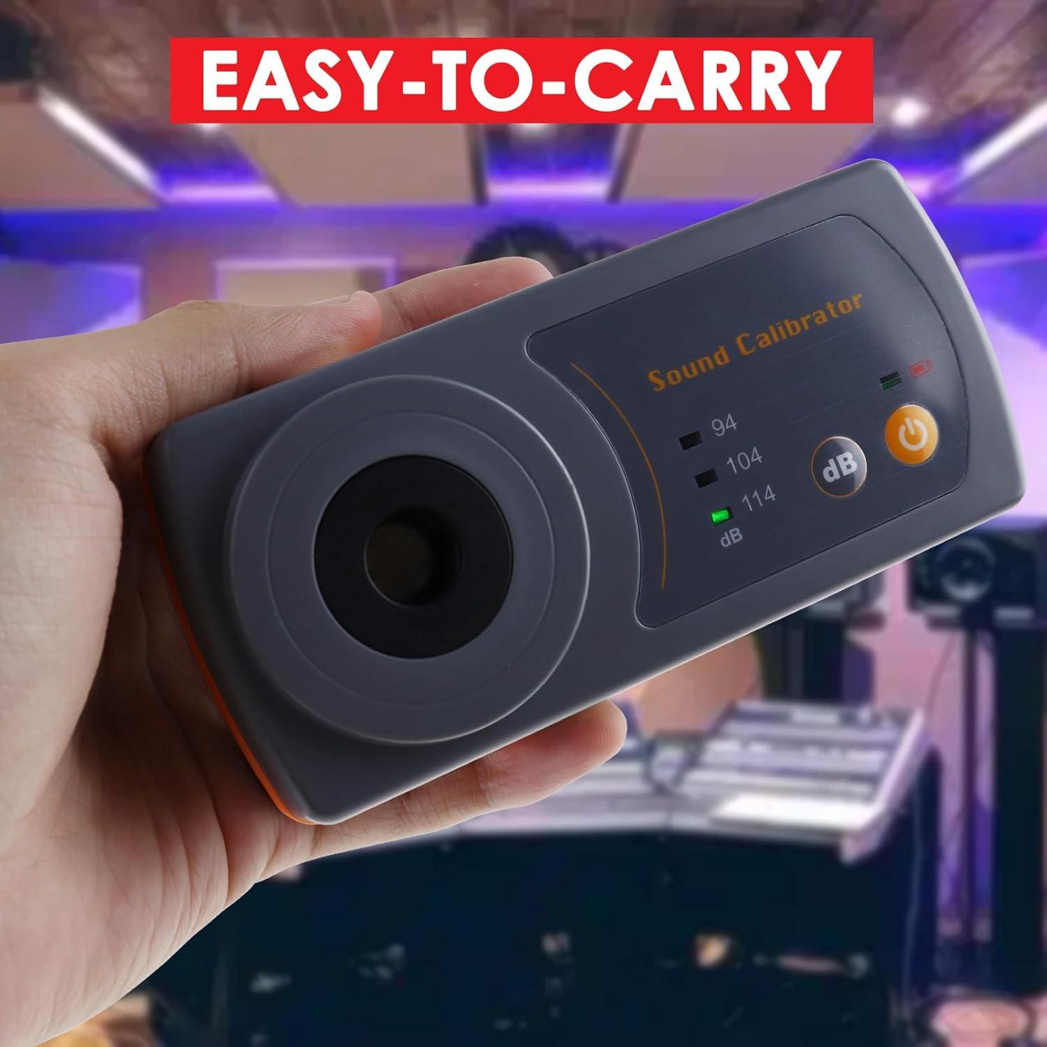 Calibrador de Nivel de Sonido Gain Express 8930B 114dB 104dB 94dB