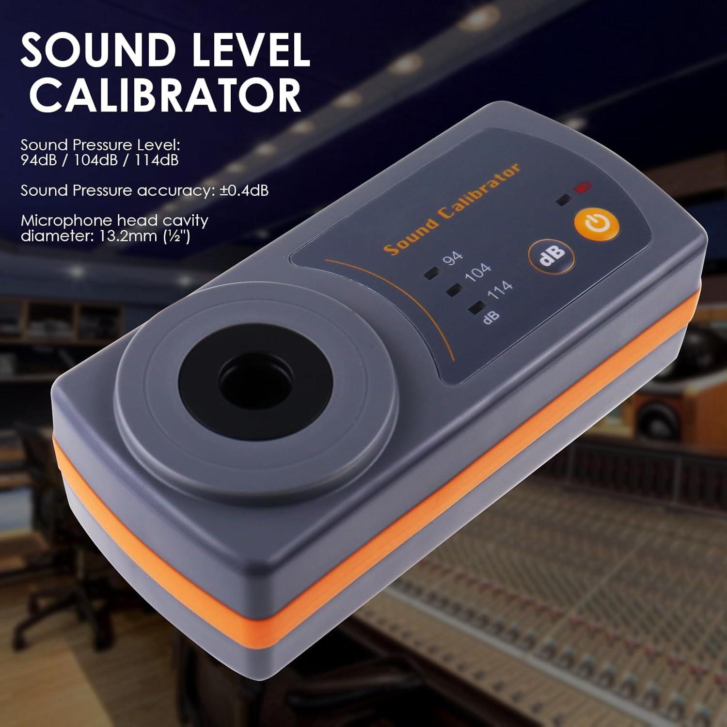 Calibrador de Nivel de Sonido Gain Express 8930B 114dB 104dB 94dB