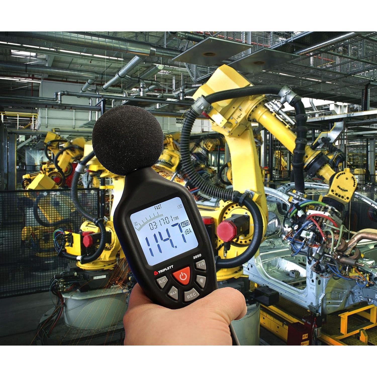 Medidor de Nivel de Sonido Triplett 3550 SoniChek PRO 30-130dB