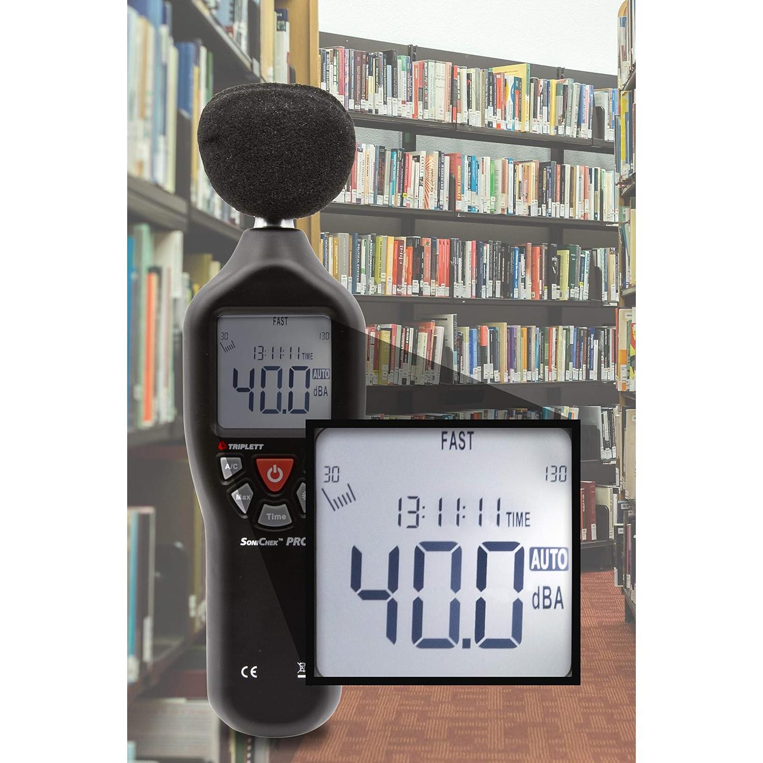 Medidor de Nivel de Sonido Triplett 3550 SoniChek PRO 30-130dB