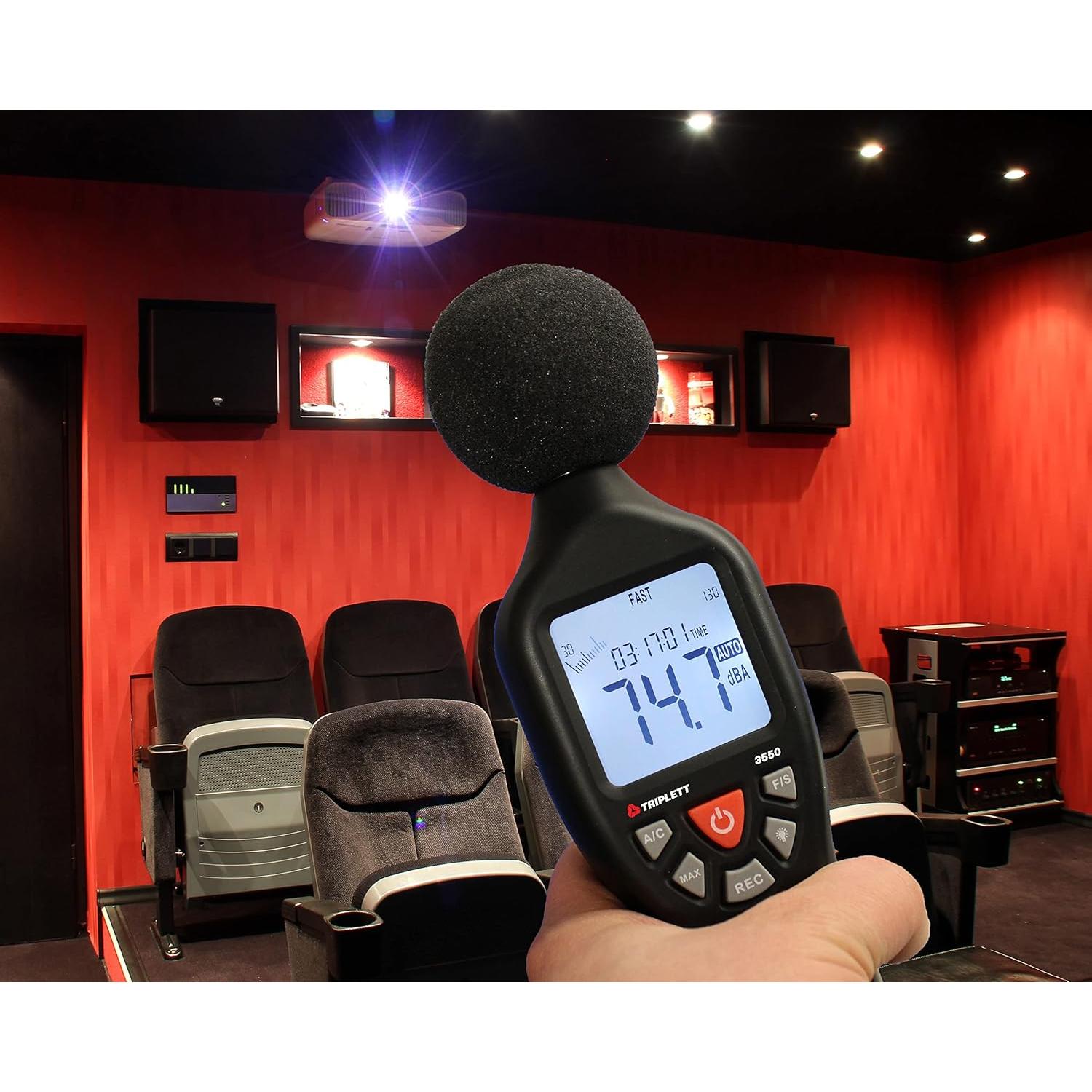 Medidor de Nivel de Sonido Triplett 3550 SoniChek PRO 30-130dB