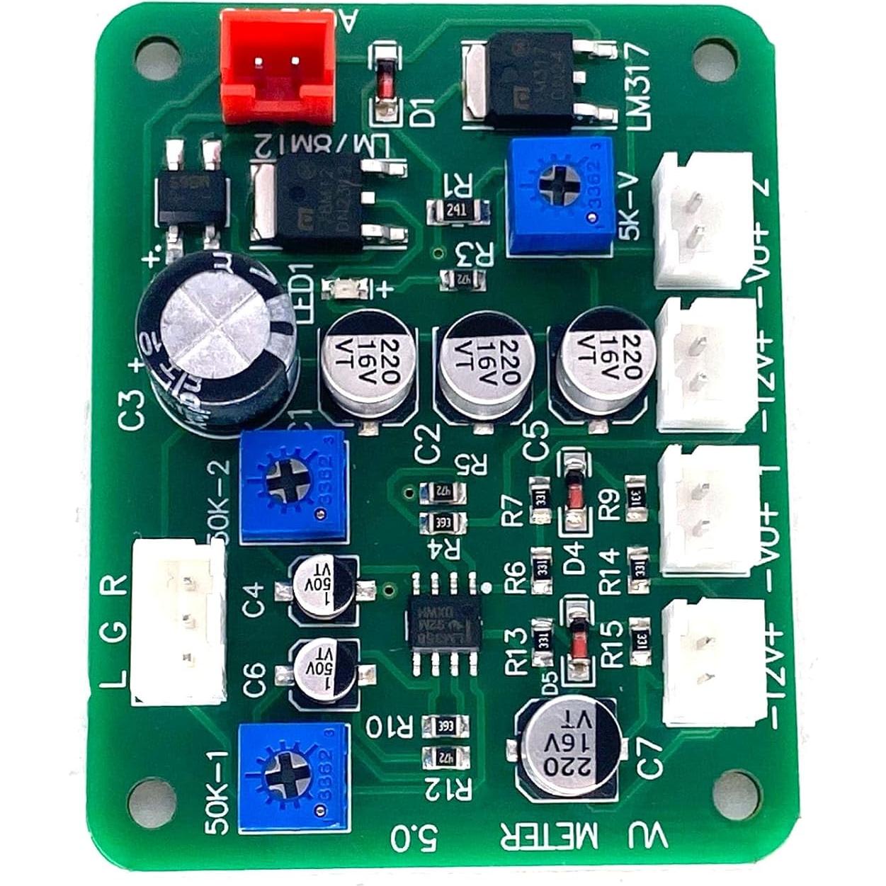 Kit 2 Medidores VU 35mm Cywhrvzsf con Placa de Control