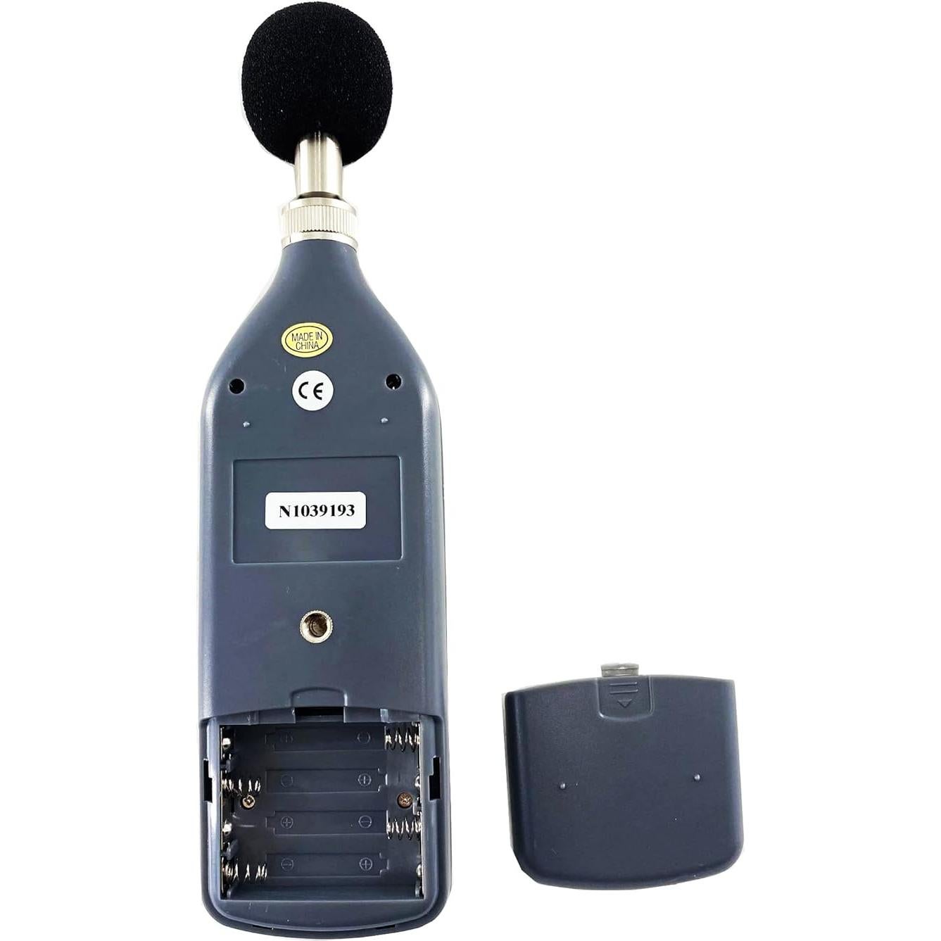 Medidor de Nivel de Sonido HFBTE 25-130dB con Pantalla LCD