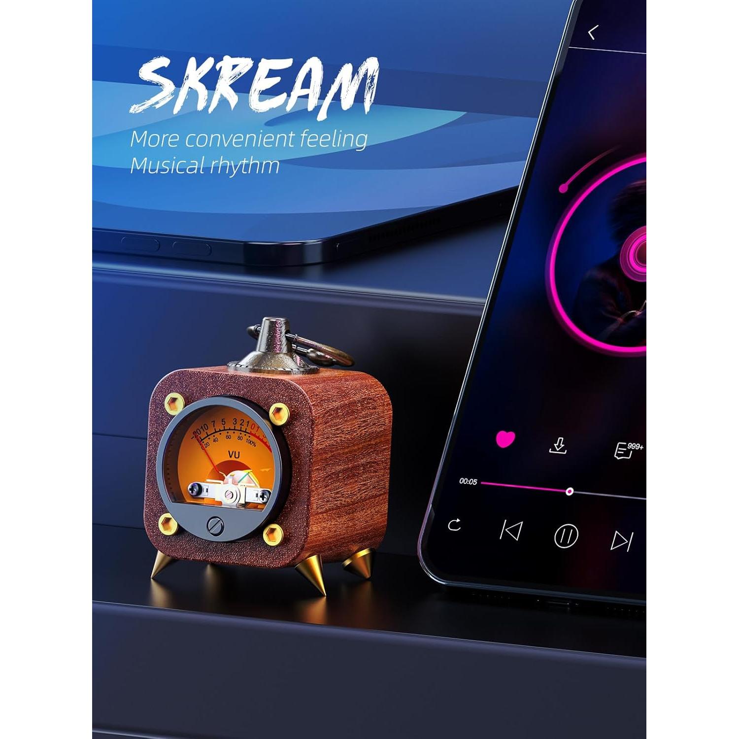 Indicador de Nivel de Sonido VU Inalámbrico FEIFANZHE FVU01-M