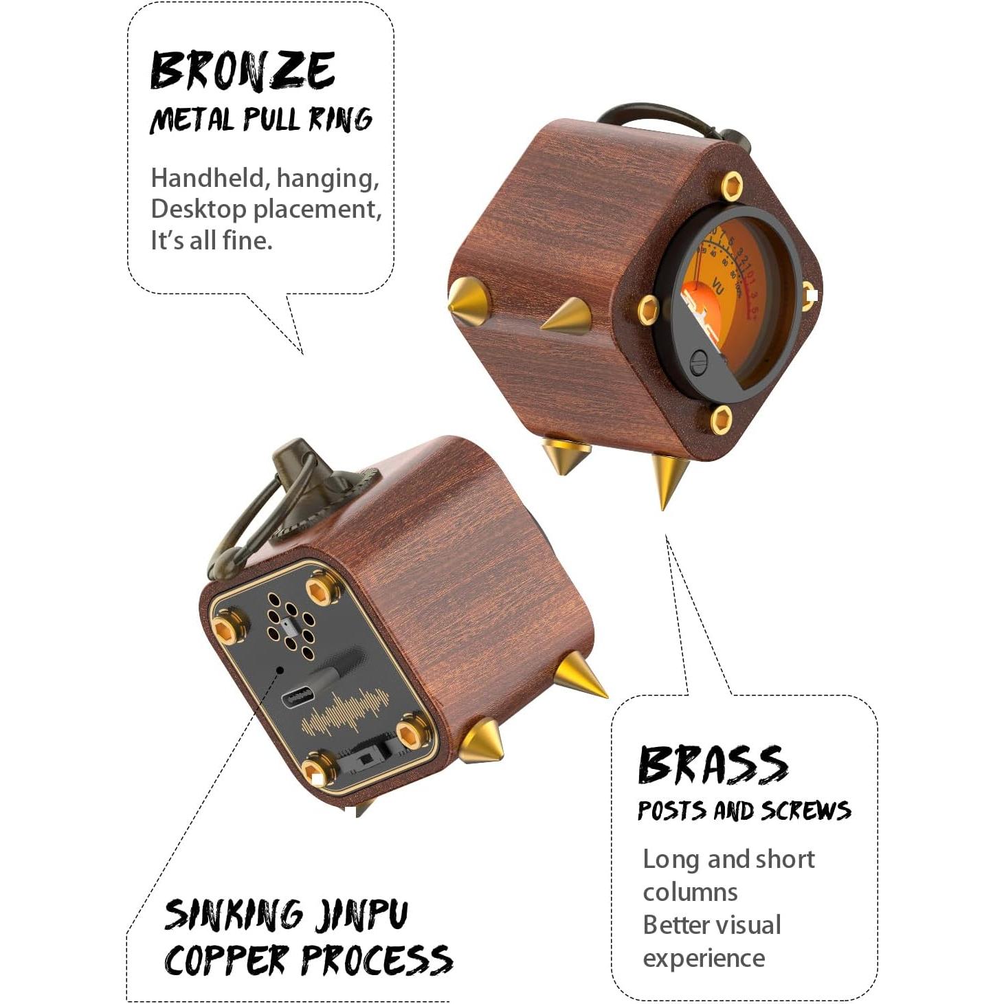 Indicador de Nivel de Sonido VU Inalámbrico FEIFANZHE FVU01-M