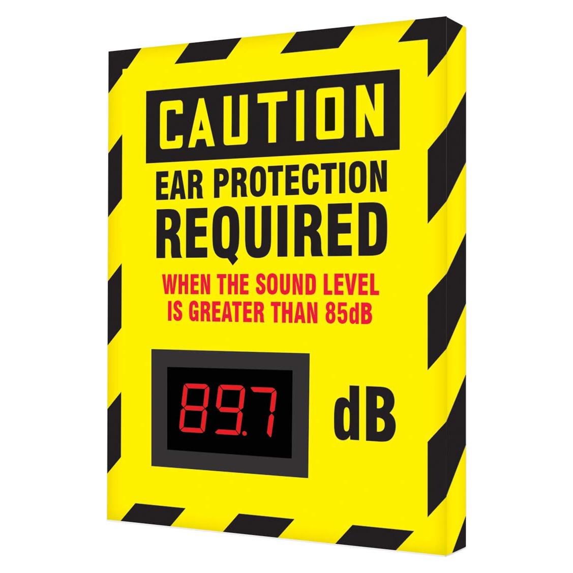 Medidor de Decibelios AccuformNMC SCS601 LED Montaje Pared