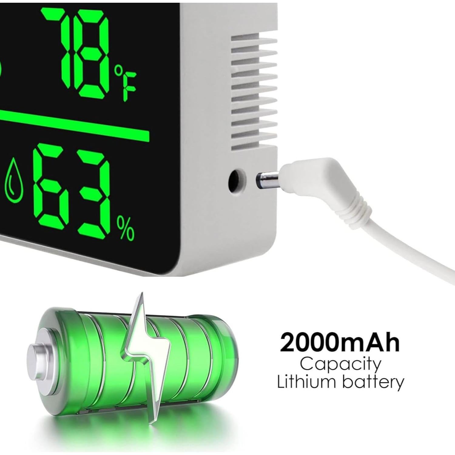 Medidor de Decibelios ZEZEFUFU con Pantalla LED 30-130dB