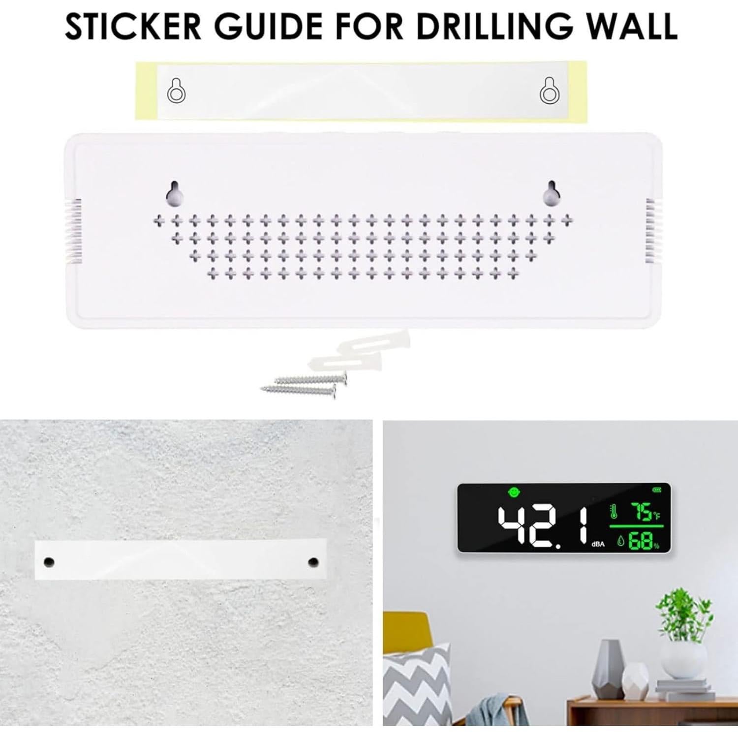 Medidor de Decibelios ZEZEFUFU con Pantalla LED 30-130dB