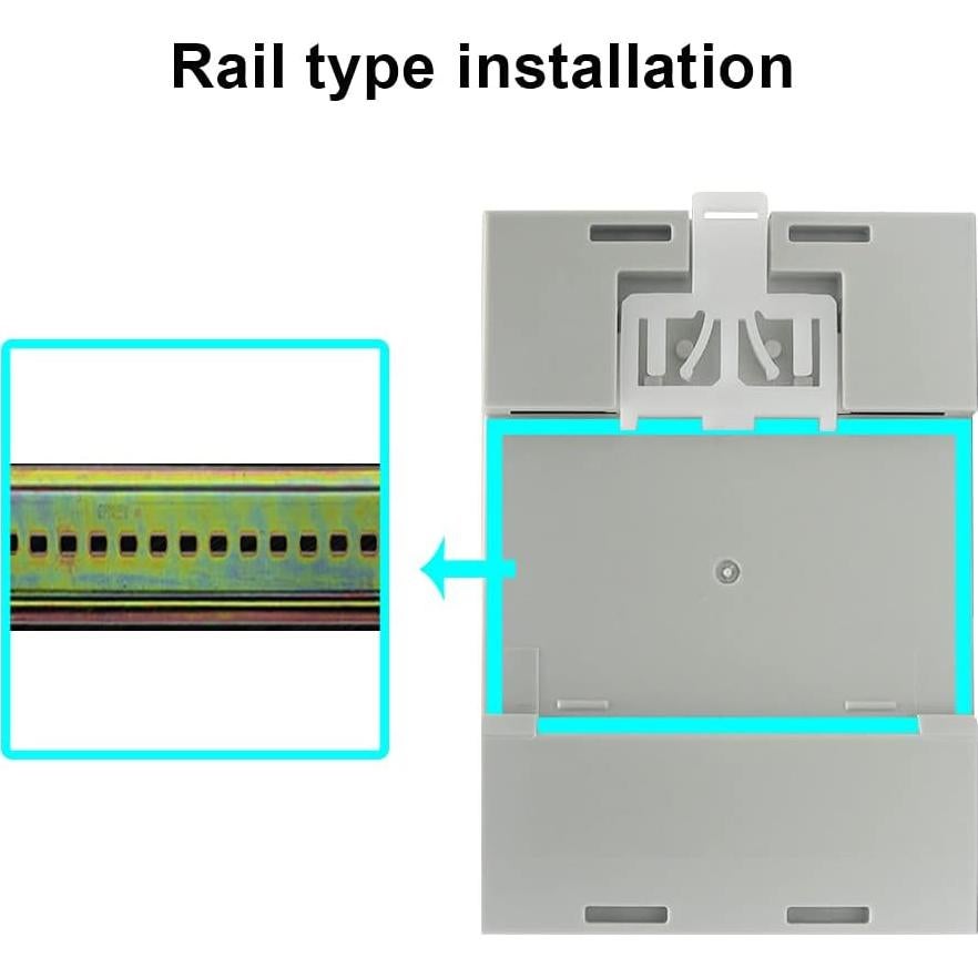 Medidor de Energía Monofásico KETOTEK 100A AC 40-300V LCD