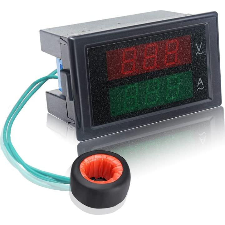 Medidor Digital de Voltaje y Amperaje KETOTEK 80-300V 100A