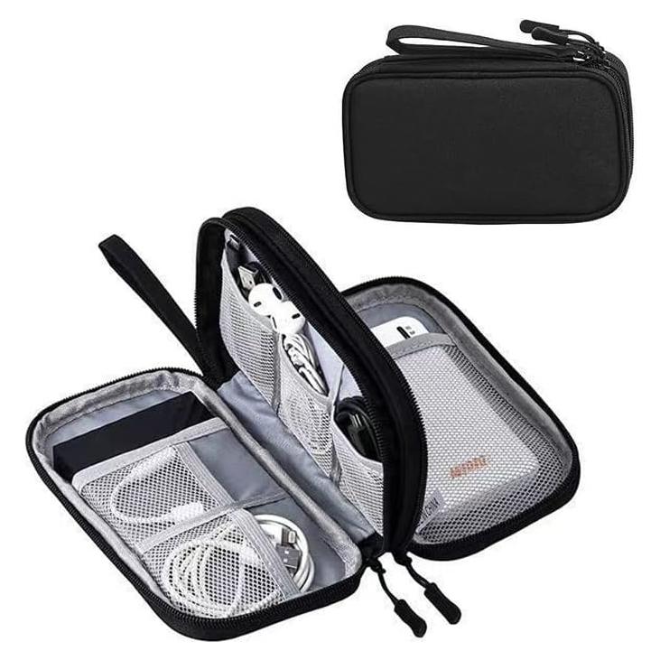 Organizador Electrónico Impermeable de Viaje - Negro