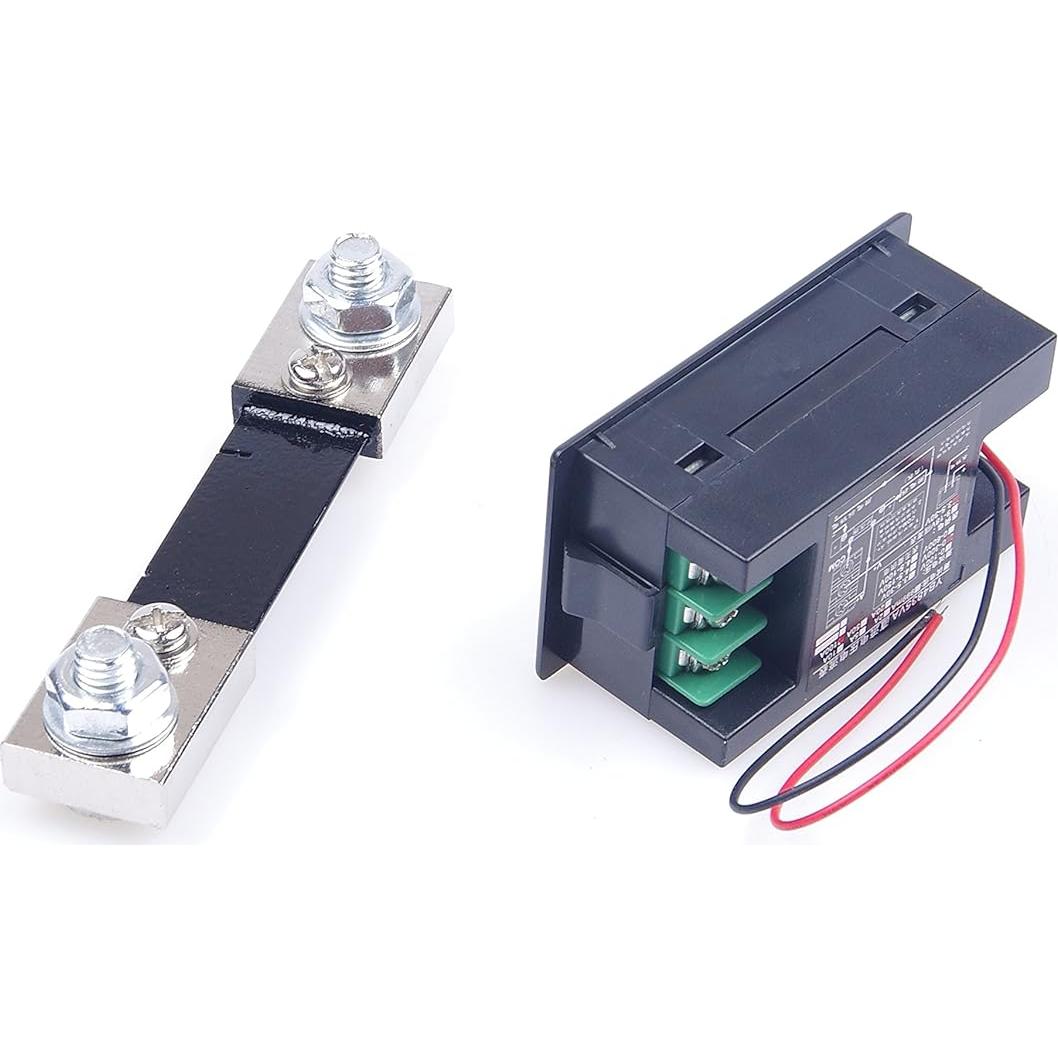 Medidor Digital de Voltaje y Corriente LM YN 0-300V 0-100A