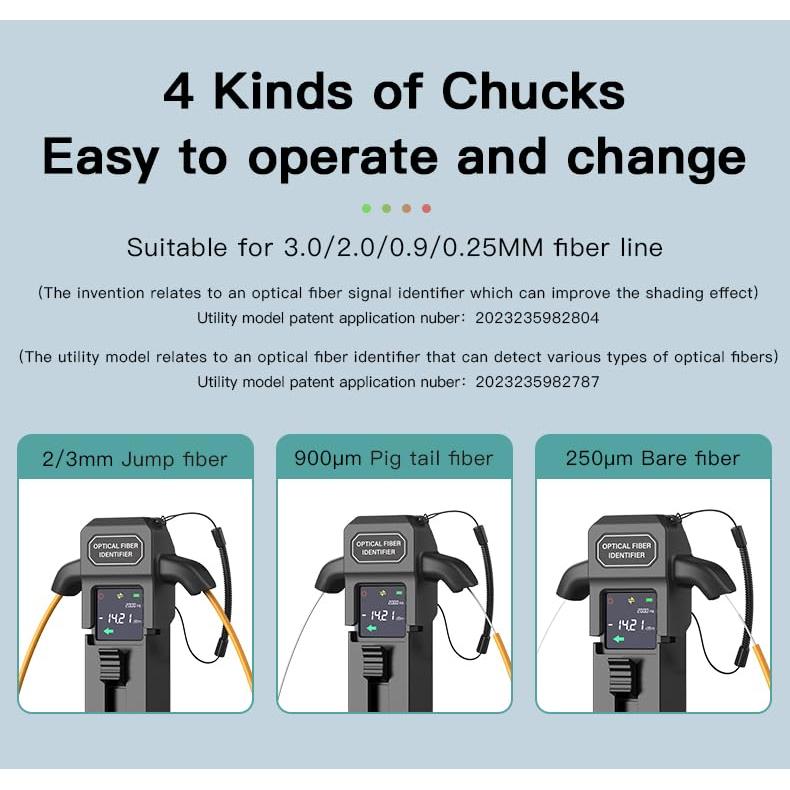 Identificador de Fibra Óptica KOMSHINE KFL-35P con OPM