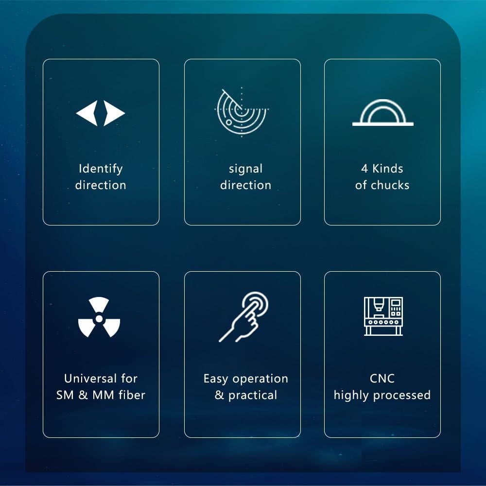 Identificador de Fibra Óptica KOMSHINE KFL-35P con OPM