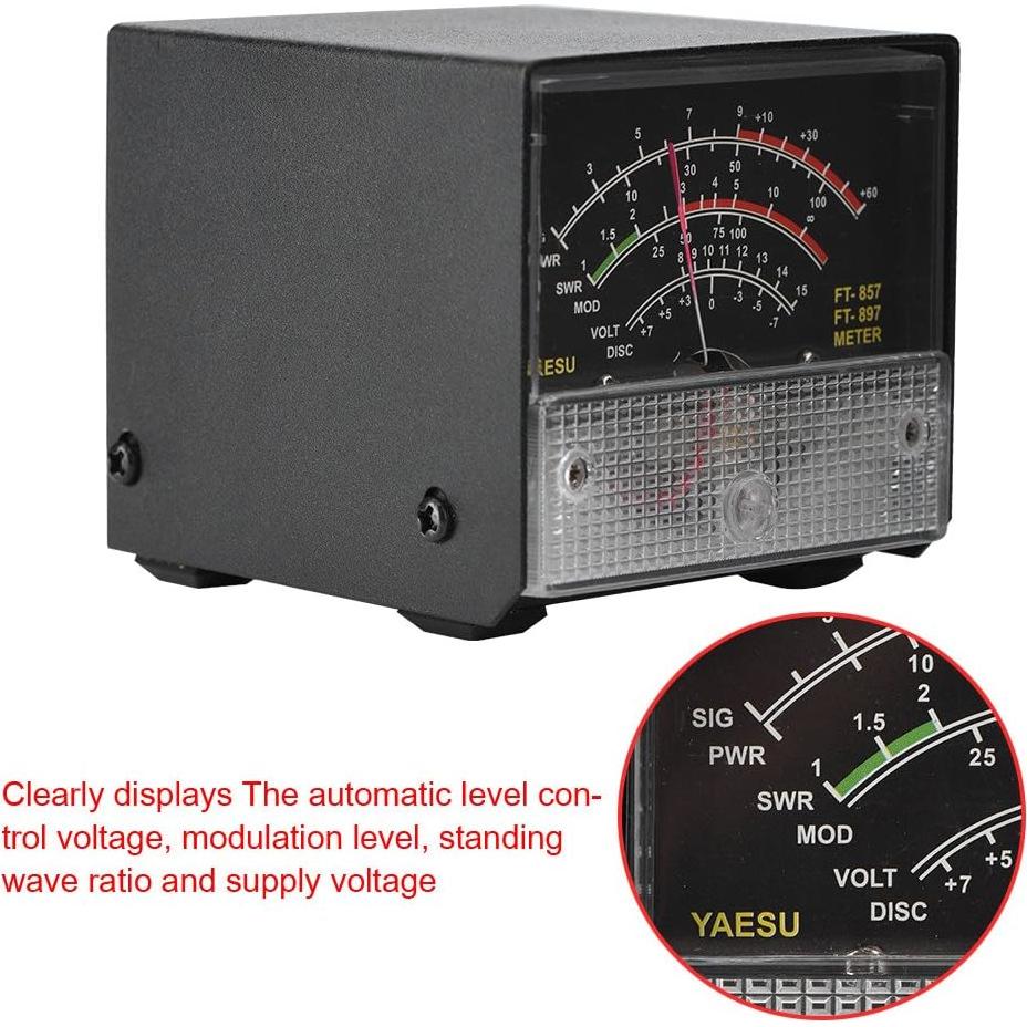 Medidor de Onda Externa Yosoo para FT-857D/FT-897