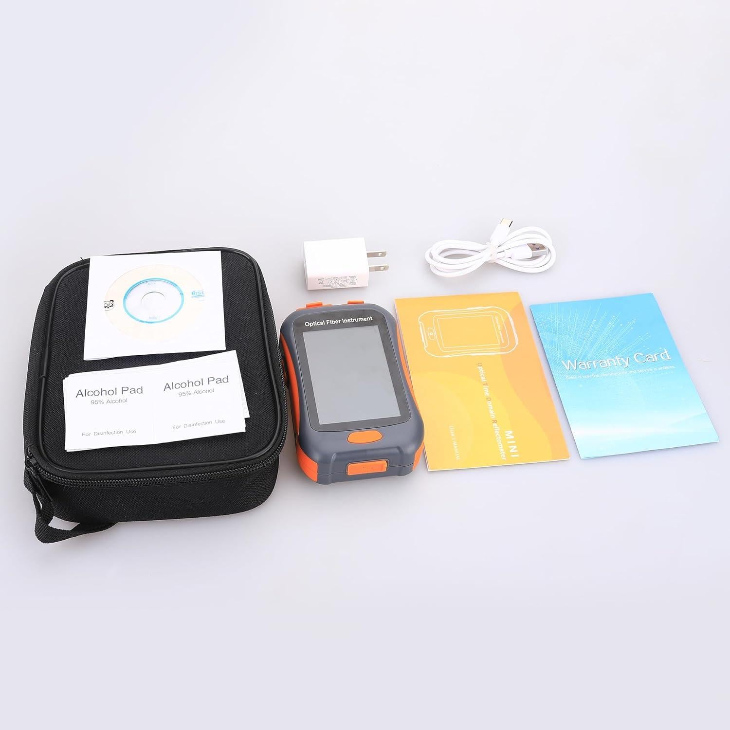 Mini OTDR Reflectómetro de Fibra Óptica ANPTAIKE OTDR-2800 20dB