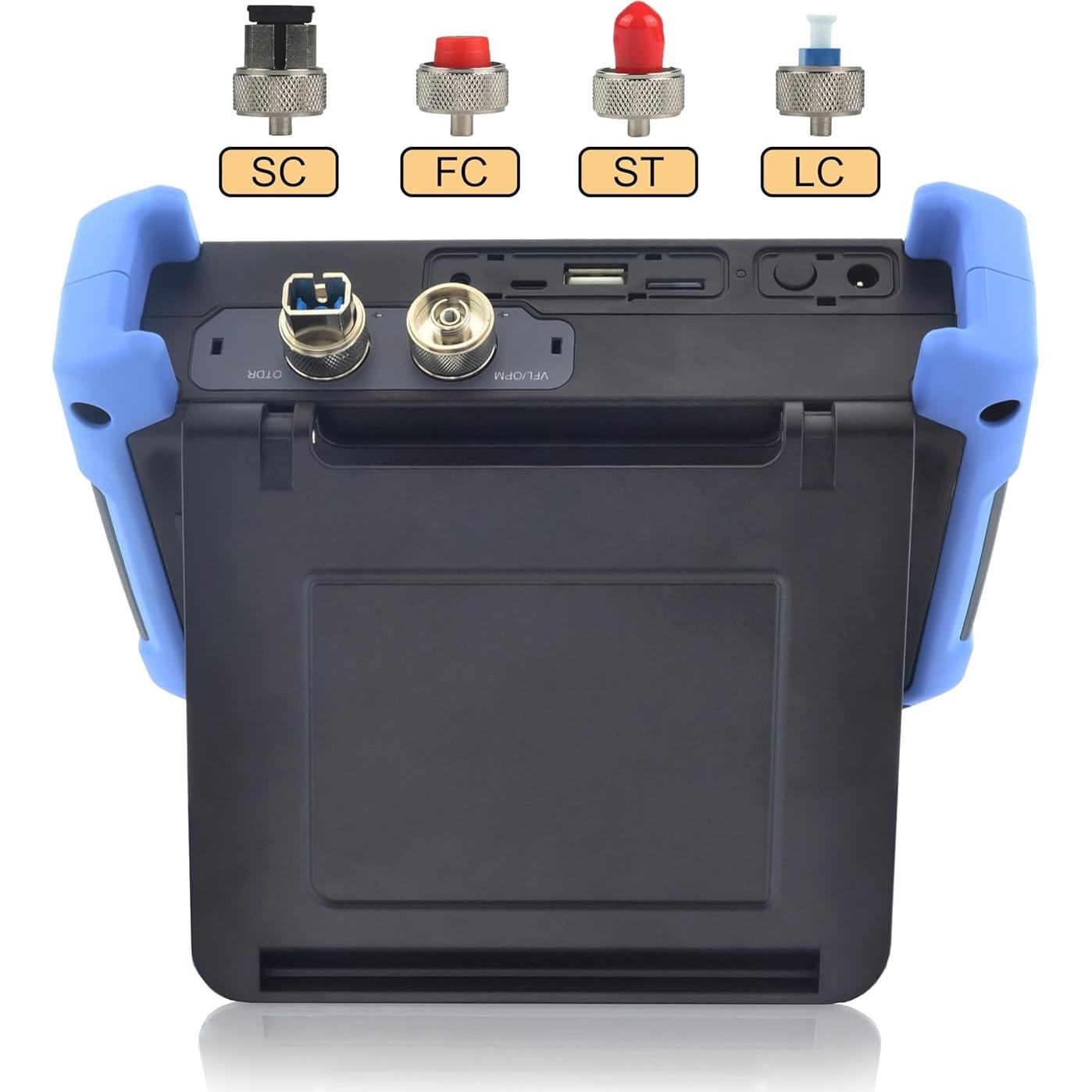 850nm/29dB+1300nm/37dB MM Fiber OTDR Tester Build in OPM+OLS+VFL+Event Map+APP Module+7inch Touch Screen Compatible with SC+FC+ST+LC/UPC&APC Connector-SS315T-2MM1