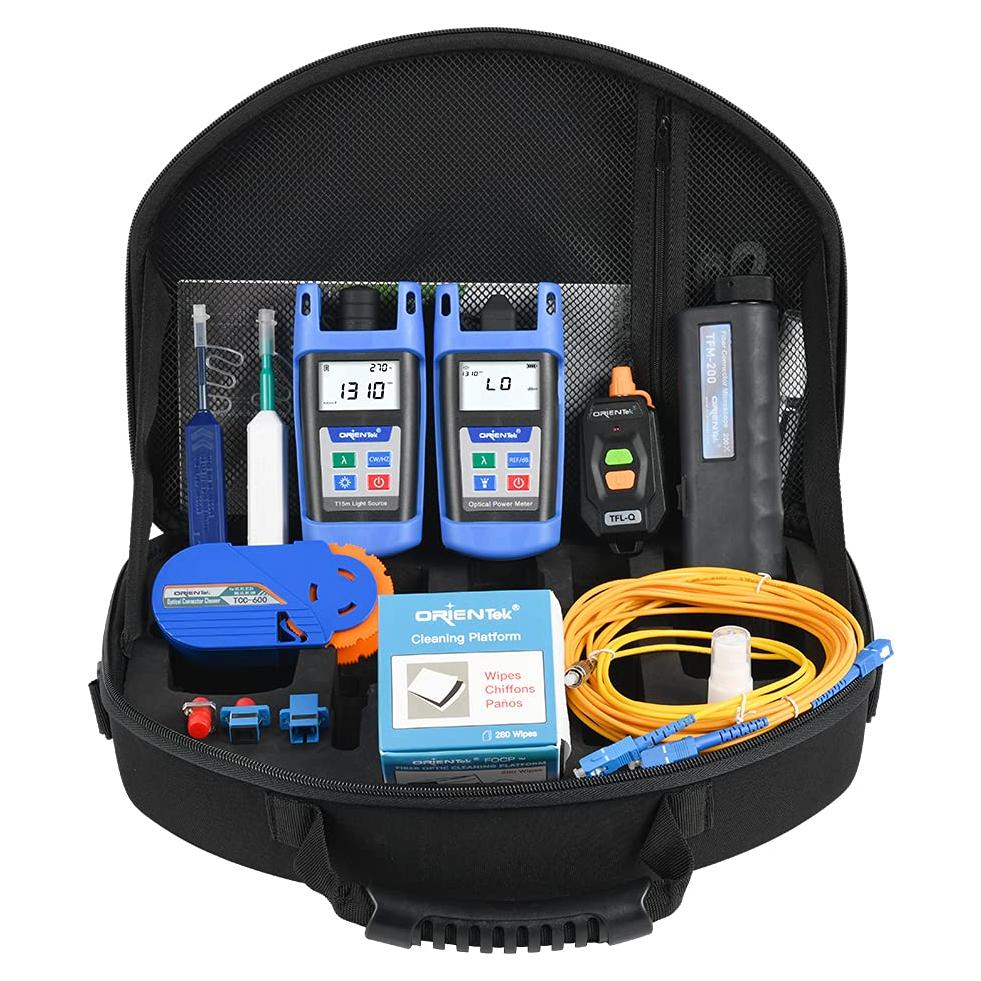 Kit de Prueba de Pérdida de Fibra Óptica Orientek TLT-15D