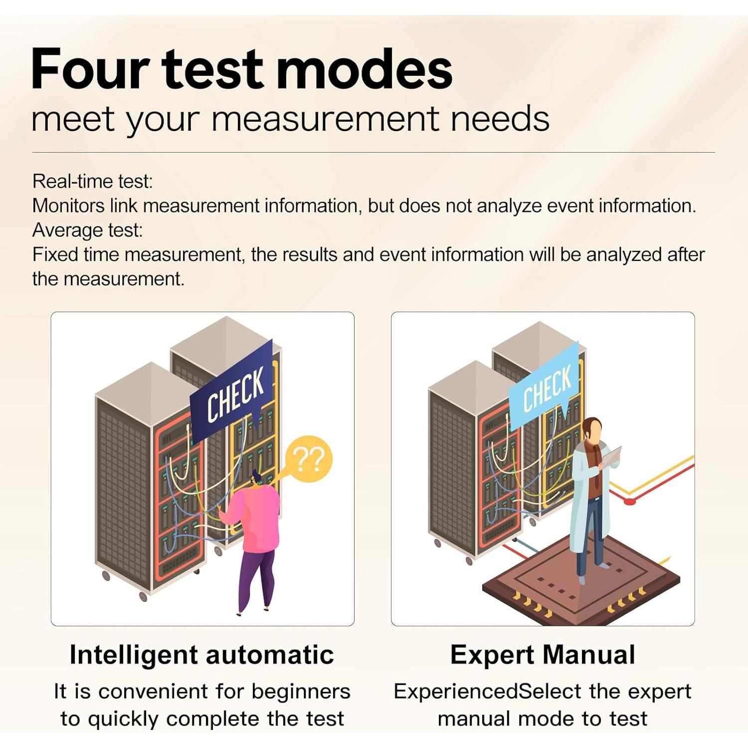 OTDR Monomodo Komshine QX55 1310/1550nm 32/30dB + Medidor OPM
