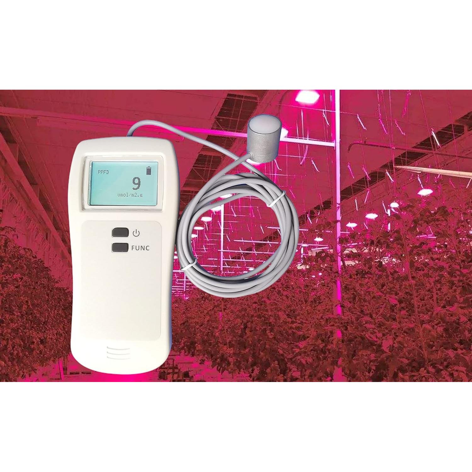 Medidor de luz PAR cuántico Santacary XAR-P10 para cultivo