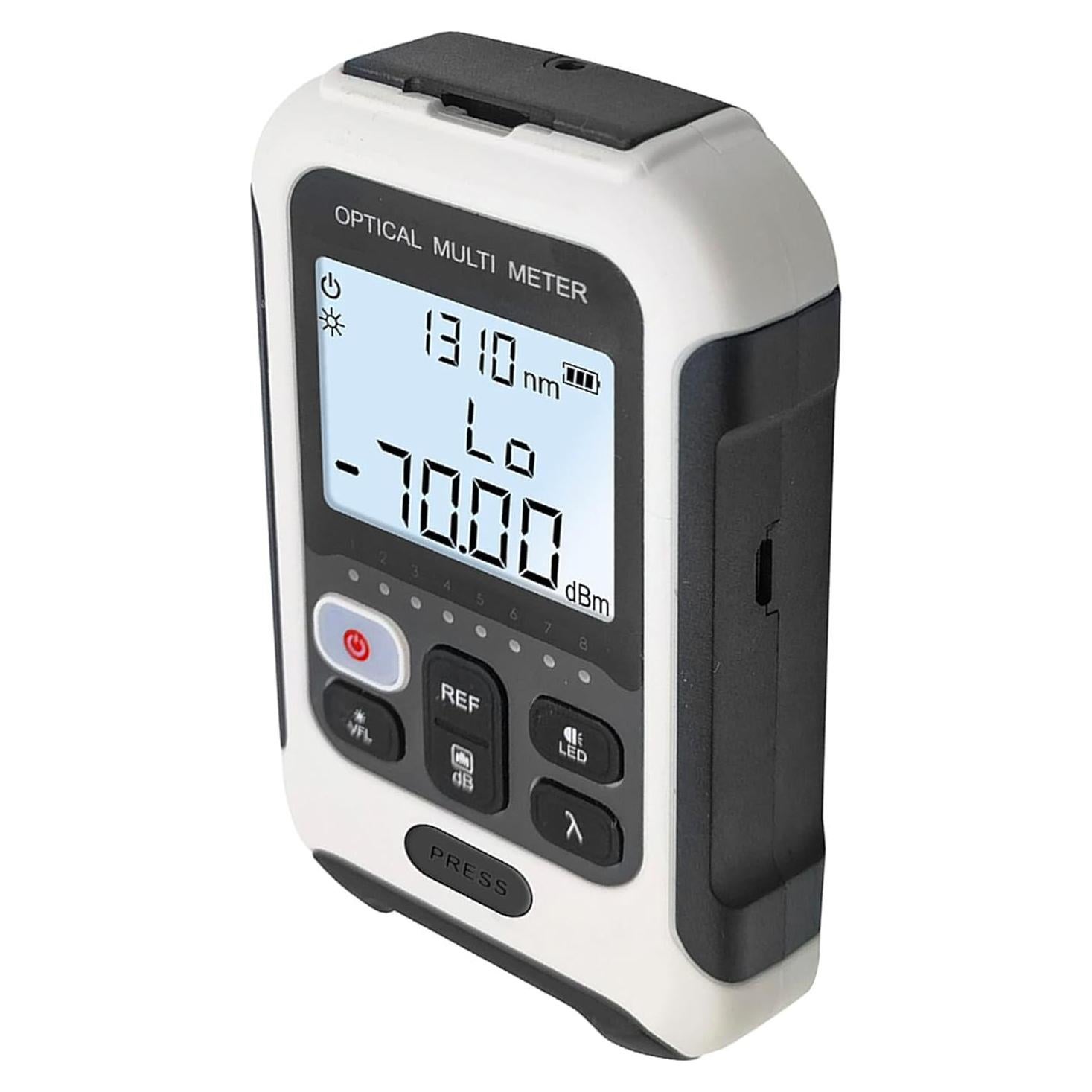 Medidor de Potencia de Fibra Óptica Fafeicy 800-1700nm