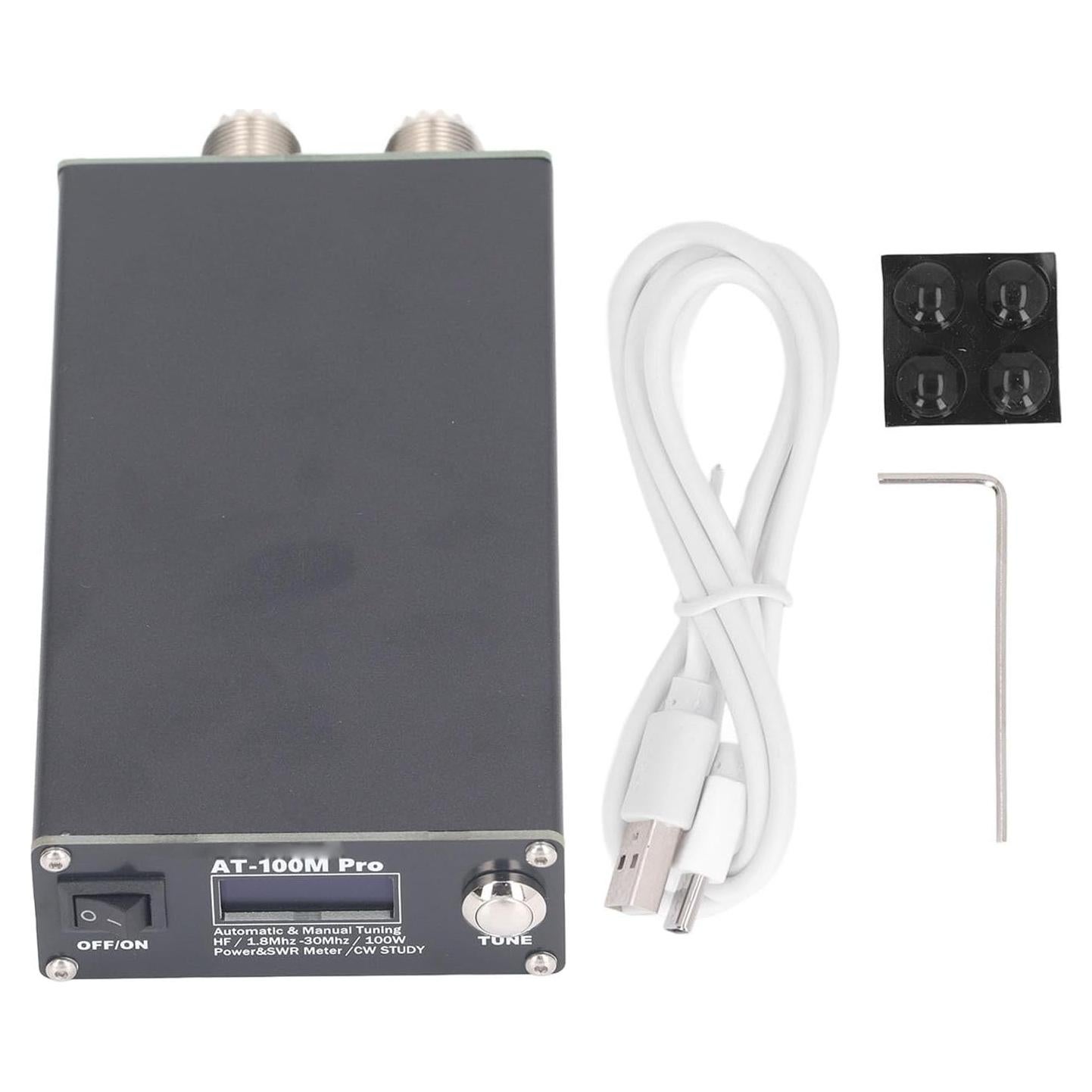 Medidor SWR Pro 100M Pyhodi para Antena de Radio 1.8-30MHz