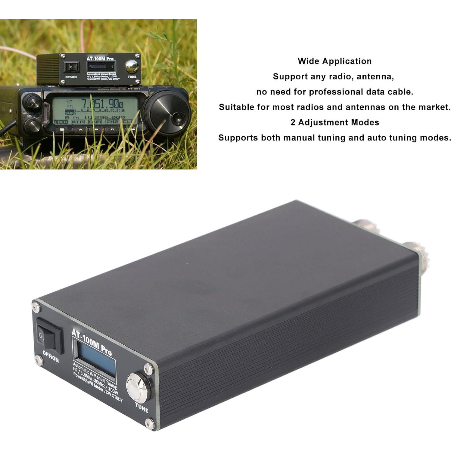 Medidor SWR Pro 100M Pyhodi para Antena de Radio 1.8-30MHz