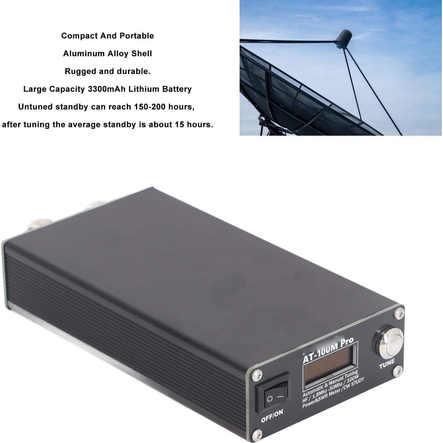 Medidor SWR Pro 100M Pyhodi para Antena de Radio 1.8-30MHz