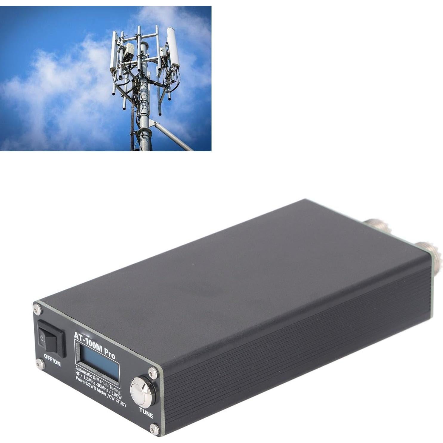 Medidor SWR Pro 100M Pyhodi para Antena de Radio 1.8-30MHz