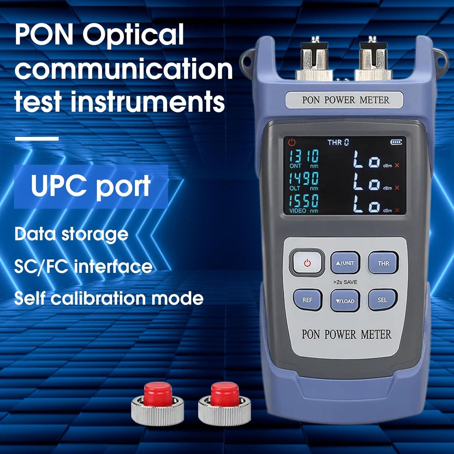 Medidor de Potencia Óptica PON Duogalia 3 Longitudes de Onda