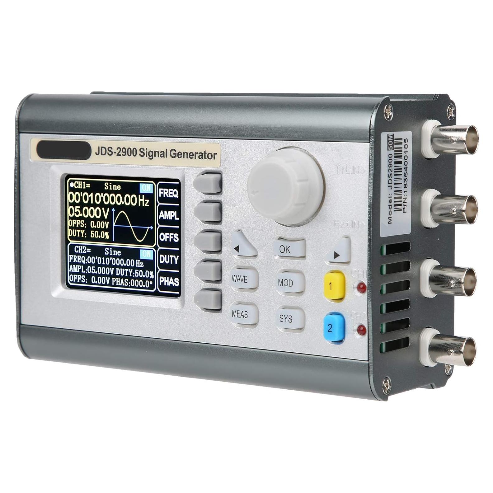 Generador de Señal DDS JDS2900 50MHz Doble Canal Laboratorio