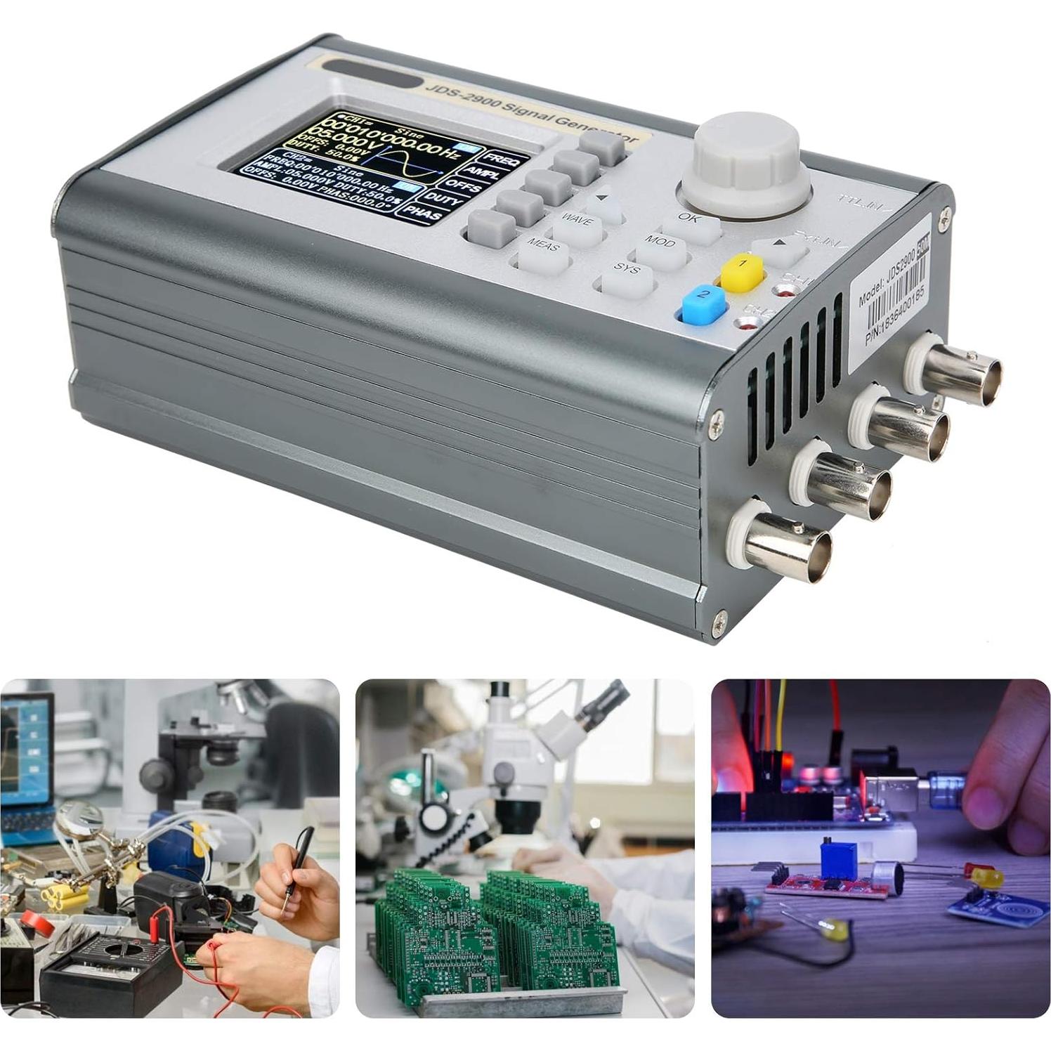 Generador de Señal DDS JDS2900 50MHz Doble Canal Laboratorio