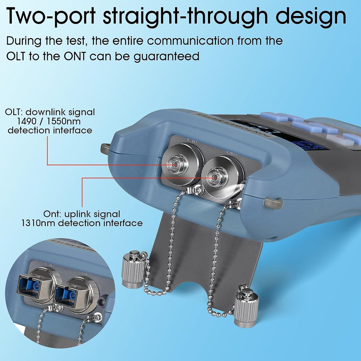 Medidor de Potencia Óptica PON Sumchan A-330U 1310/1490/1550nm