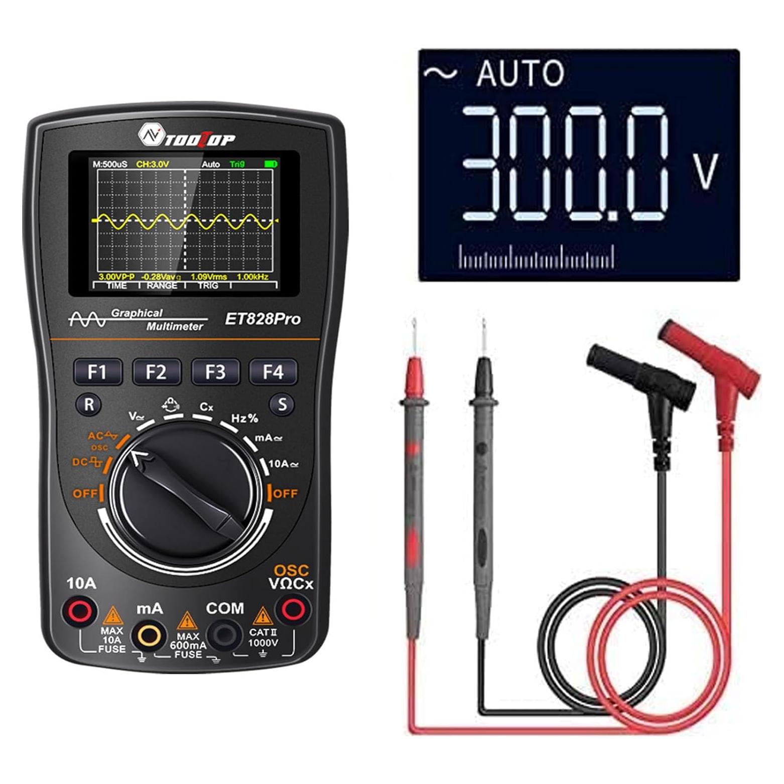 Multímetro Osciloscopio Digital Thsinde TH924 Portátil 2-en-1