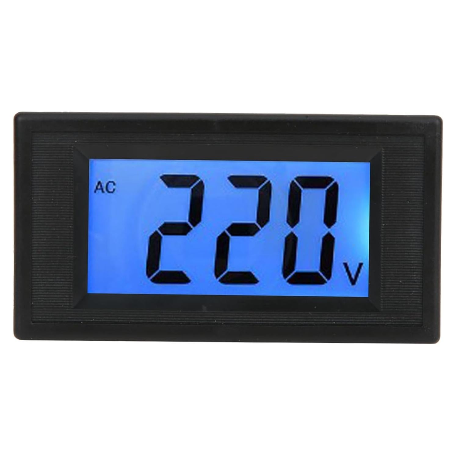 Voltímetro Digital AC Walfront YB5135D 80-500V Pantalla LCD