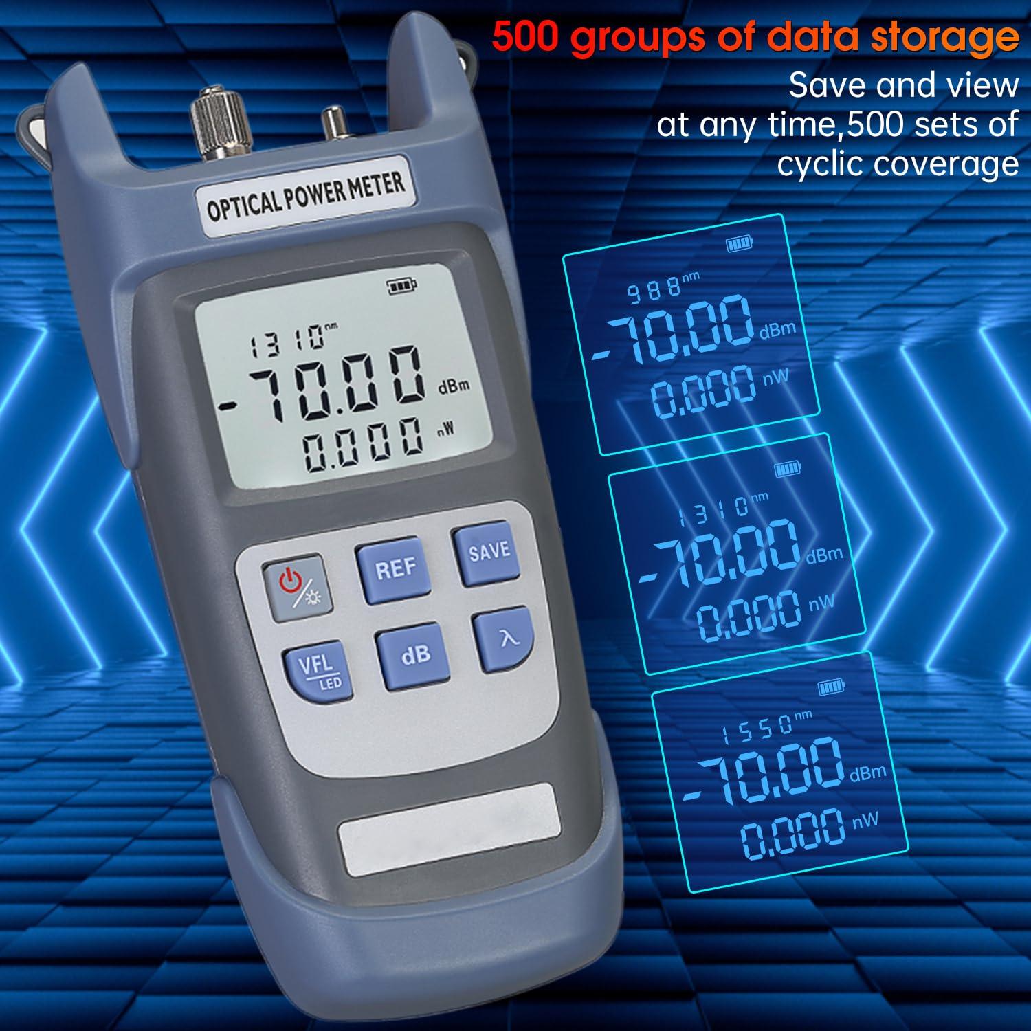 Medidor de Potencia Óptica Duogalia G710B 10Km 10 Longitudes
