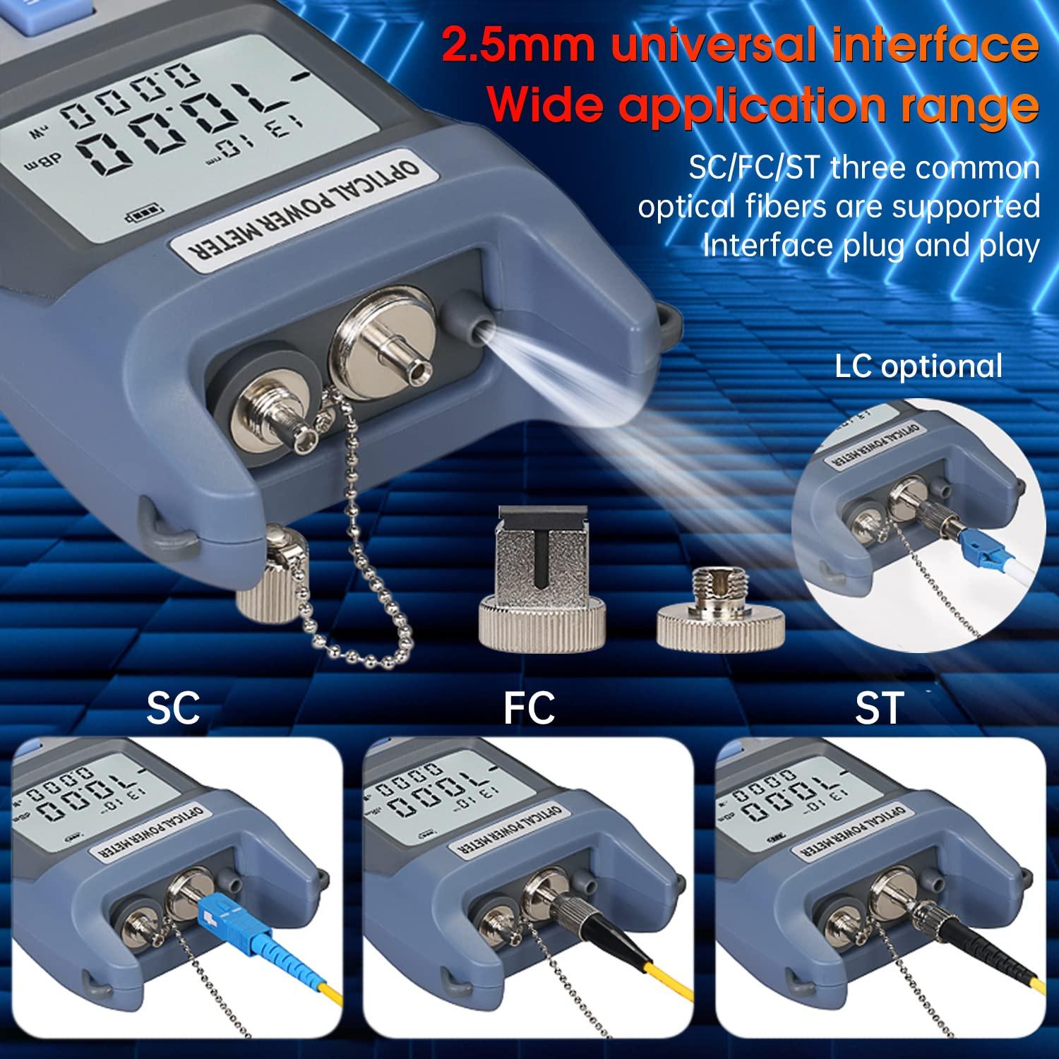 Medidor de Potencia Óptica Duogalia G710B 10Km 10 Longitudes